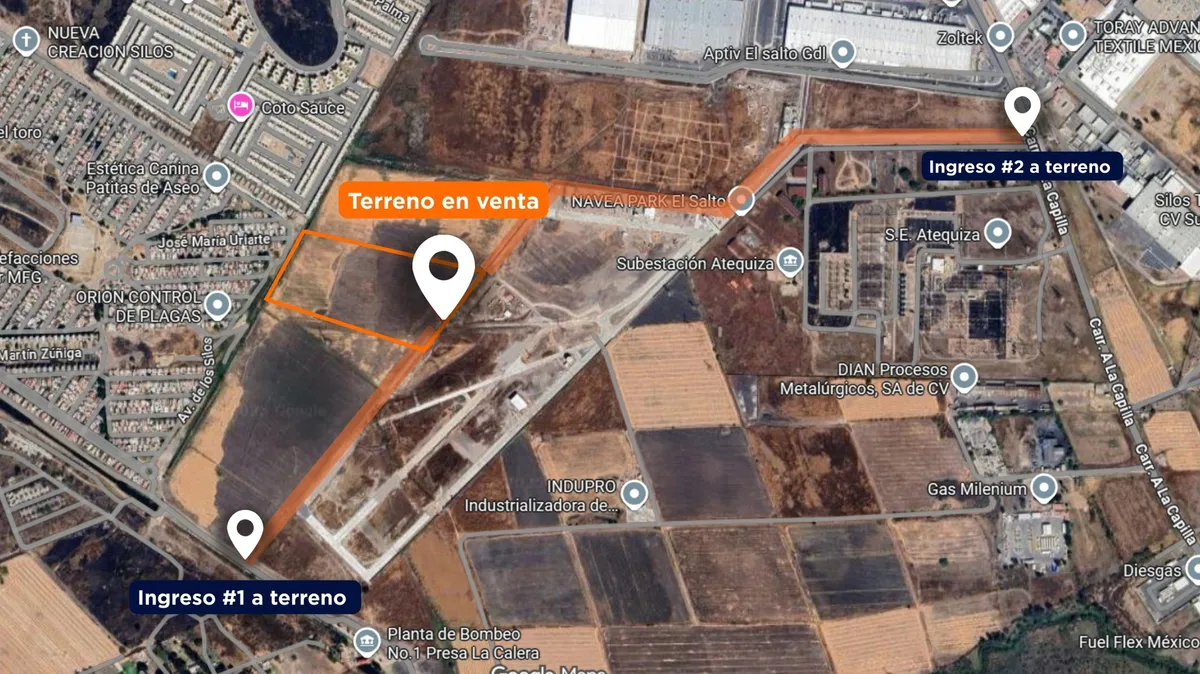 Foto 2 de Terreno Industrial en Venta en Aeropuerto - San Jose del Castillo