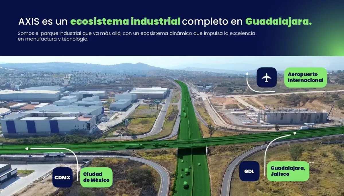 Foto 2 de Venta de lote industrial en parque industrial Axis en Tonalá, Jalisco a pocos km