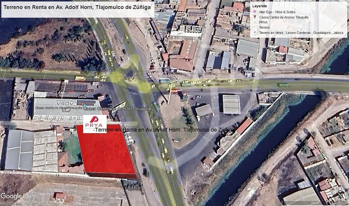 Terreno Comercial en Renta en Tlajomulco de Zuñiga , Jalisco