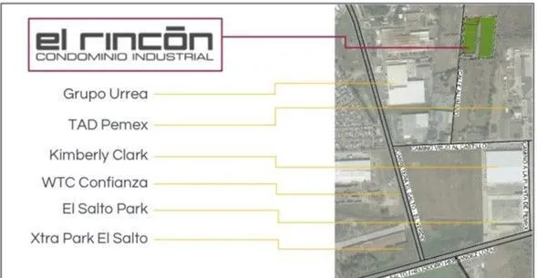 Foto 3 de TERRENO VENTA PARA CONDOMINIO INDUSTRIAL EL SALTO JALISCO