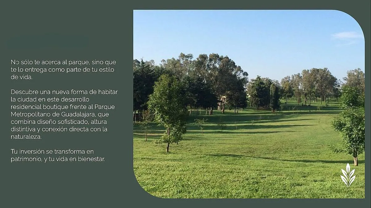 Foto 5 de Departamentos en Preventa frente al Parque Metropolitano en Zapopan, Jalisco