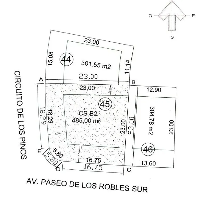 Foto 6 de Terreno  Comercial en venta en Fraccionamiento Los Robles, Zapopan
