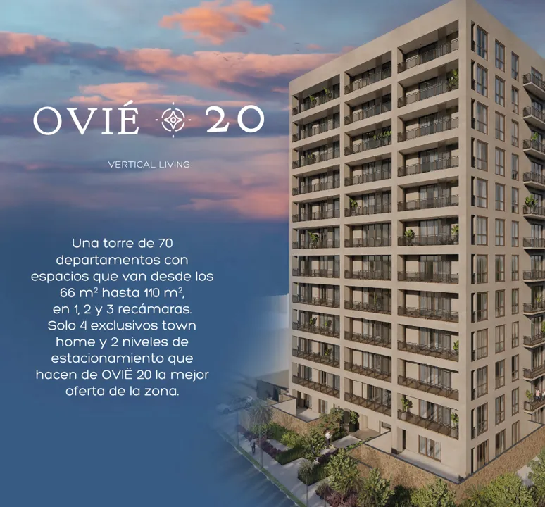 Foto 2 de Departamentos en preventa tipo 110  en Ovié 20, Zona real, Zapopan