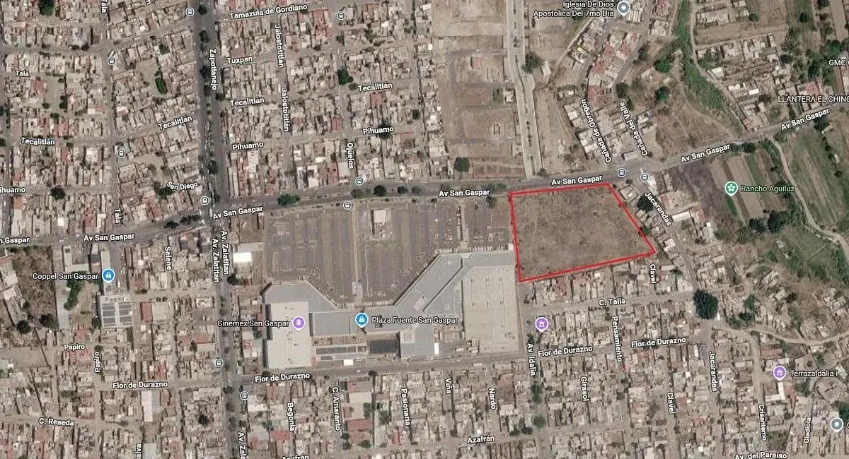 Foto 4 de Terreno en venta en Avenida San Gaspar, Tonala, Tonalá