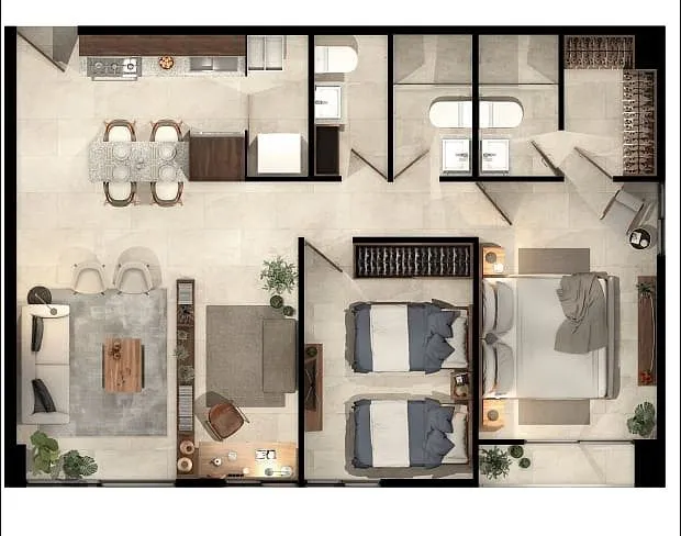 Foto 6 de Departamento en renta en Aladra Residencial, Zapopan Centro