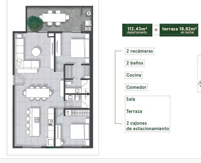 Foto 8 de Departamentos en Preventa, Cubilete 158 Chapalita,Guadalajara