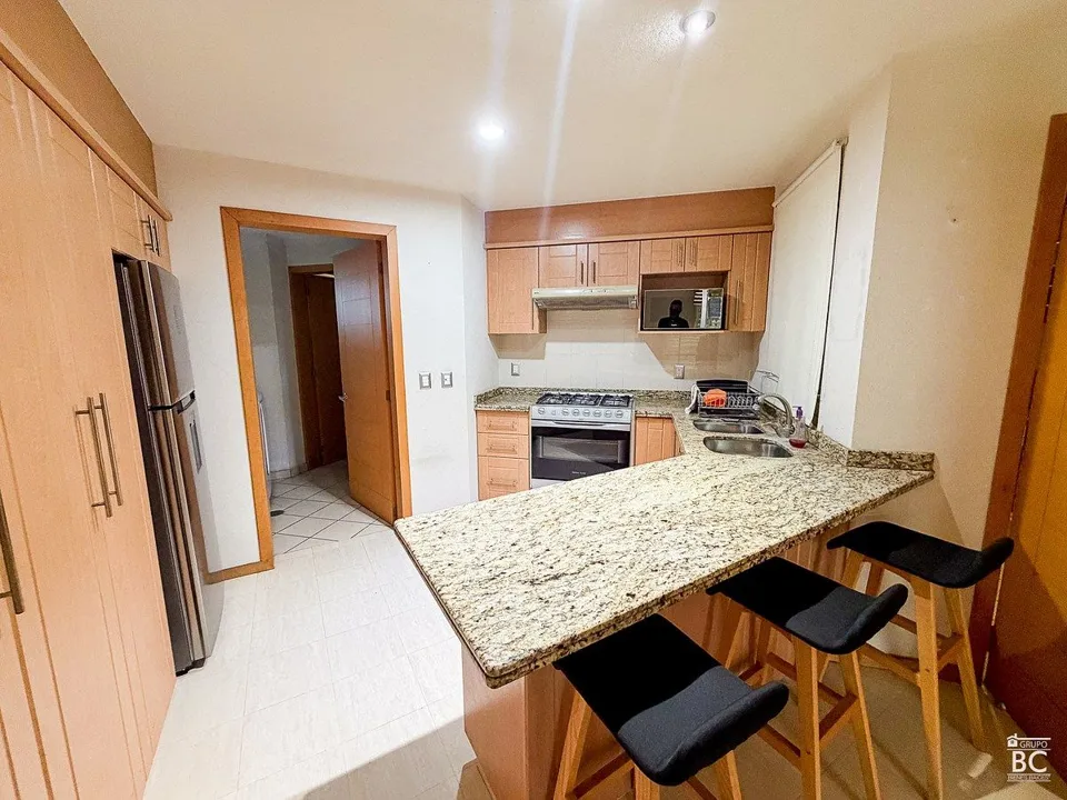Foto 3 de Departamento Amueblado en Renta en Condominio Ébano | 3 Recámaras y Alberca