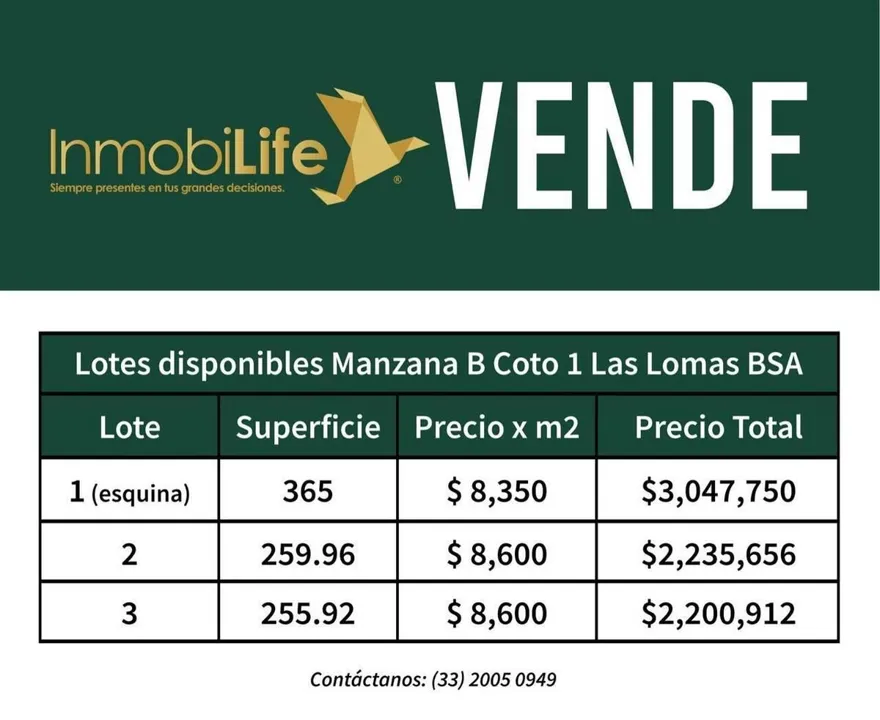 Foto 9 de Terreno en Venta Bosques de Santa Anita 365 m2 plano, en esquina!