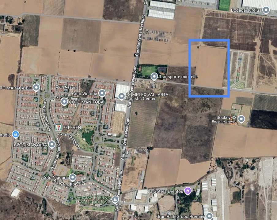 Terreno en venta en la Venta del Astillero