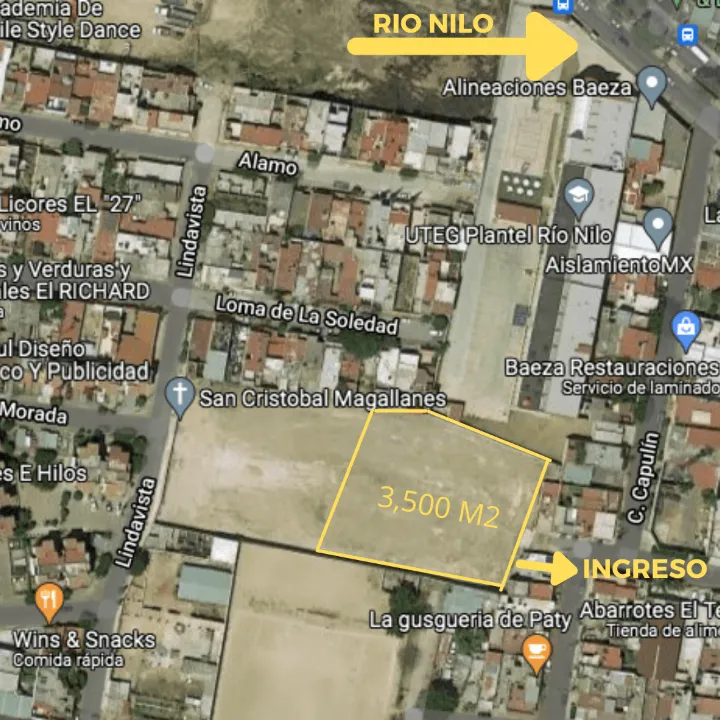 Terreno en renta en Privada Cedro, Lomas del Camichin, Tonalá
