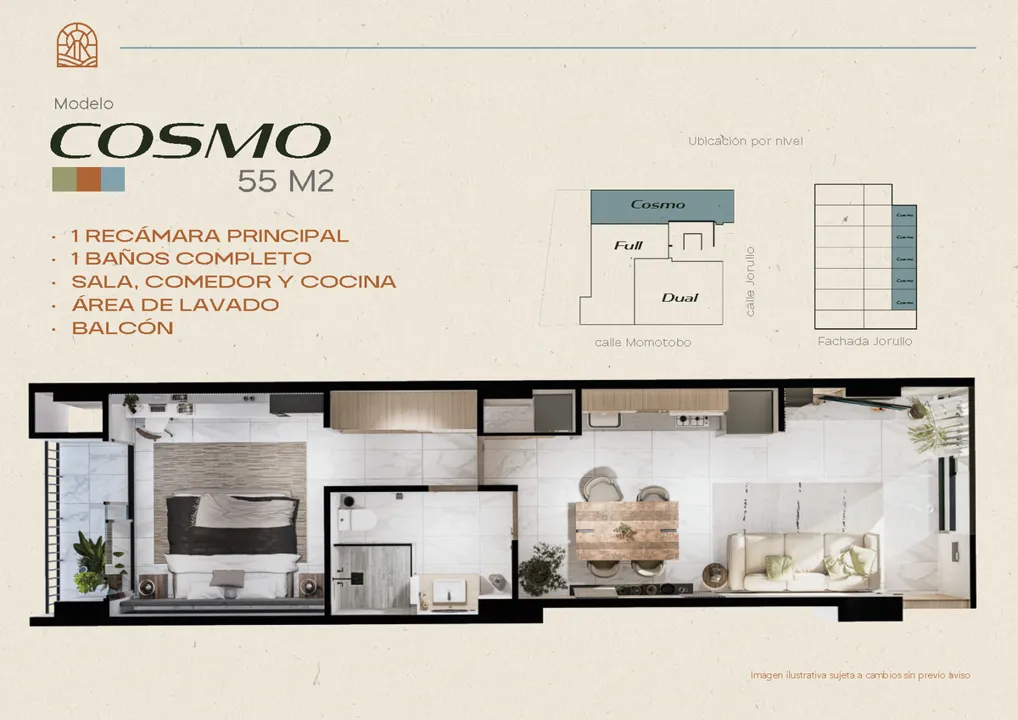 Foto 5 de DEPARTAMENTOS DE 1 Y 2 RECÁMARAS EN PREVENTA EN EL COLLI URBANO - ZAPOPAN