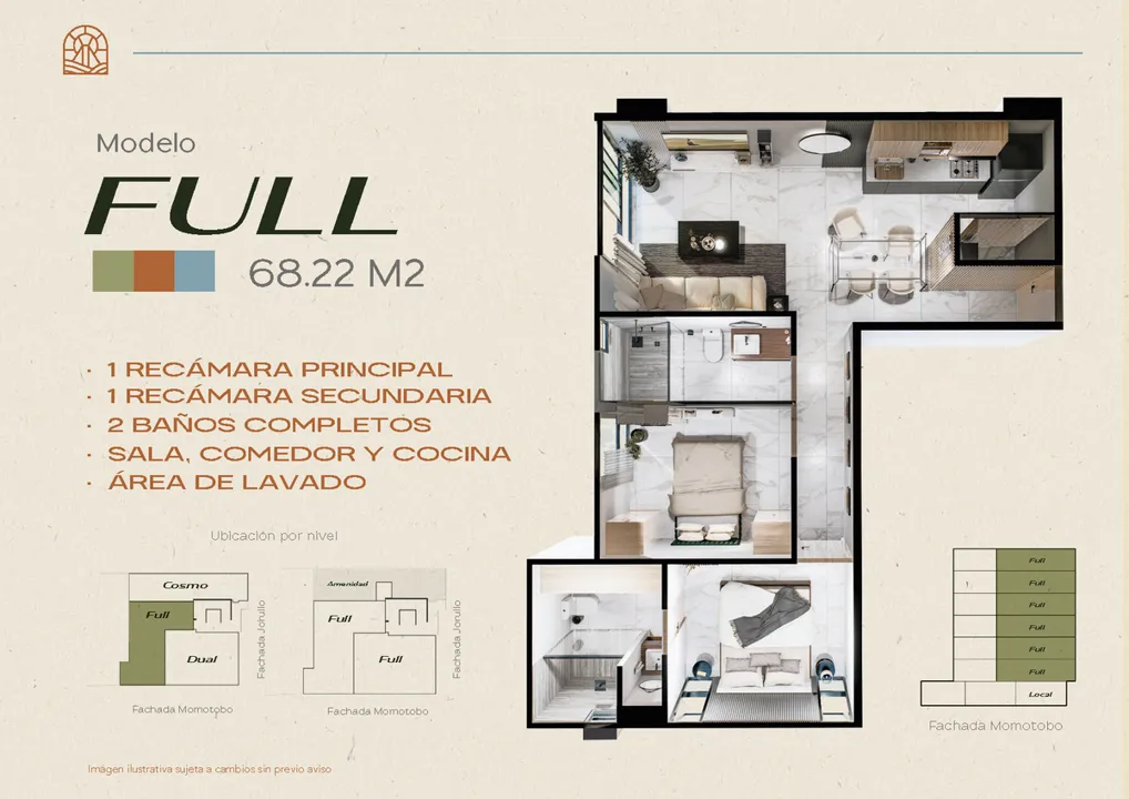 Foto 6 de DEPARTAMENTOS DE 1 Y 2 RECÁMARAS EN PREVENTA EN EL COLLI URBANO - ZAPOPAN