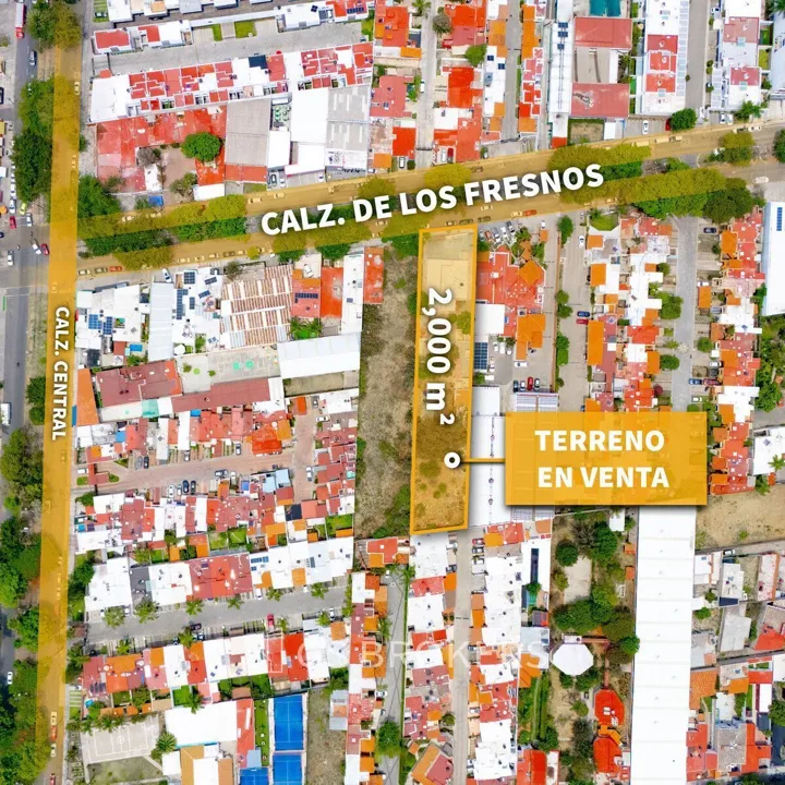 Terreno en venta Ciudad Granja 2,000mts