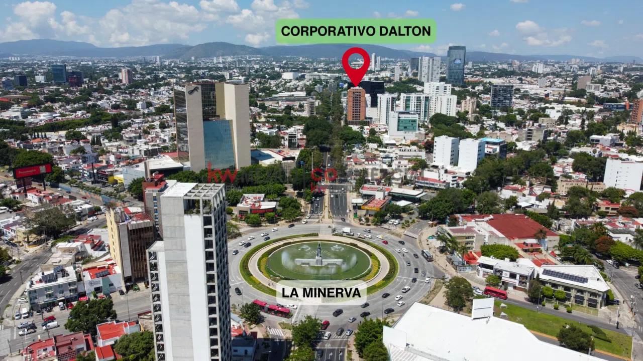 Foto 2 de Oficina Corporativa en Renta | Torre Dalton, Av. Vallarta (Zona Minerva) – 1,157