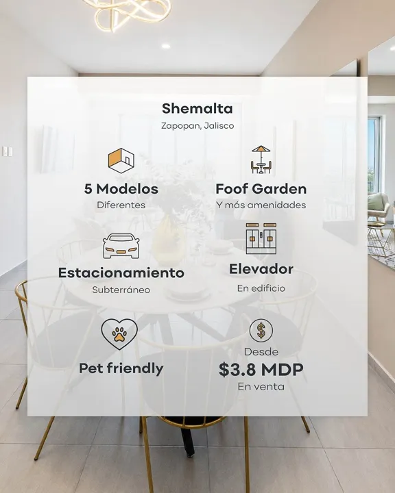 Foto 3 de 🏢 Departamento en Venta Paseos del Sol, Zapopan