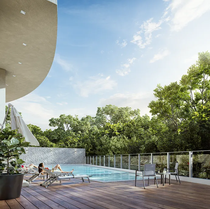 Foto 4 de Departamentos en venta con vista al country club