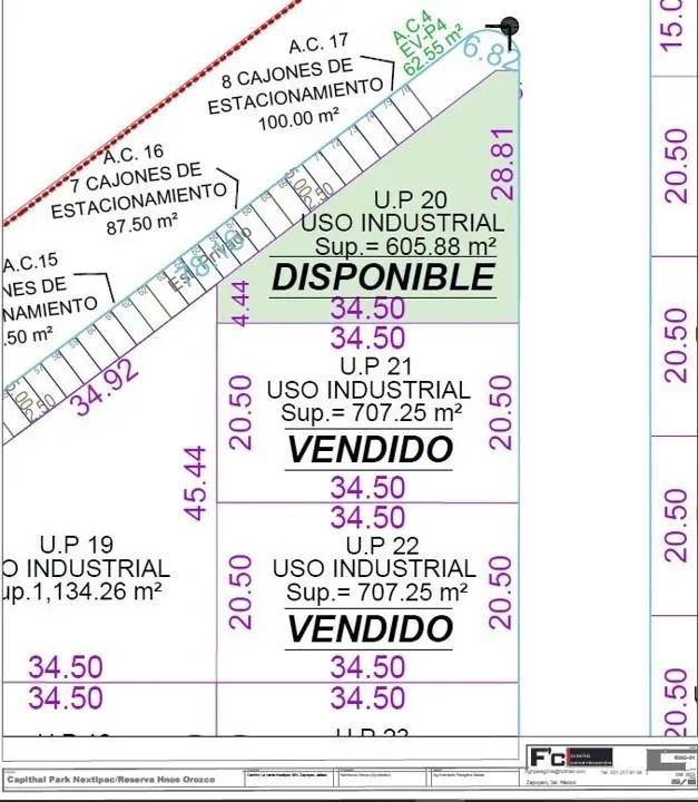 Foto 3 de TERRENOS INDUSTRIALES EN VENTA EN CAPITHAL PARK NEXTIPAC.