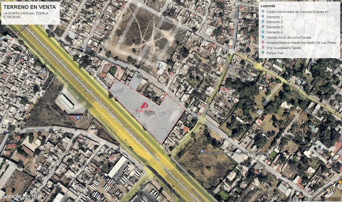 TERRENO EN VENTA CON USO DE SUELO MIXTO EN TONALA, JALISCO