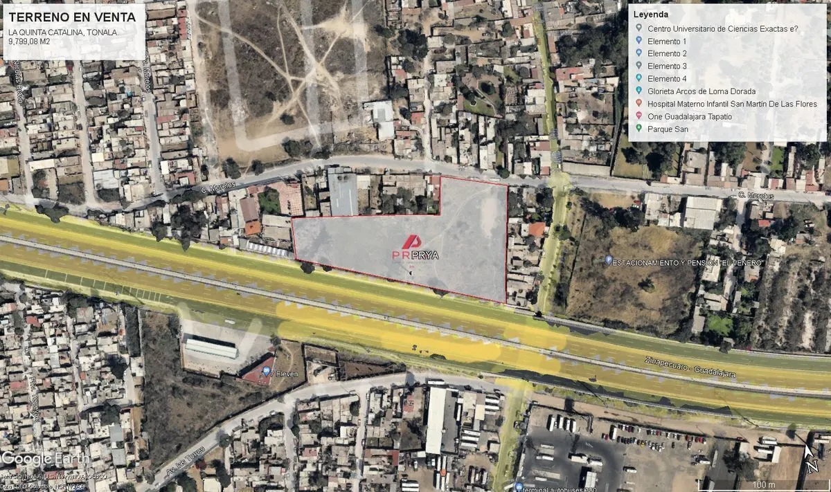 Foto 3 de TERRENO EN VENTA CON USO DE SUELO MIXTO EN TONALA, JALISCO