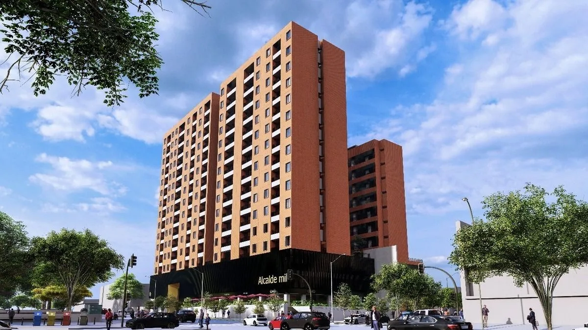 Departamentos en pre-venta “ALCALDE MIL”, 2 REC., 1 BAÑO