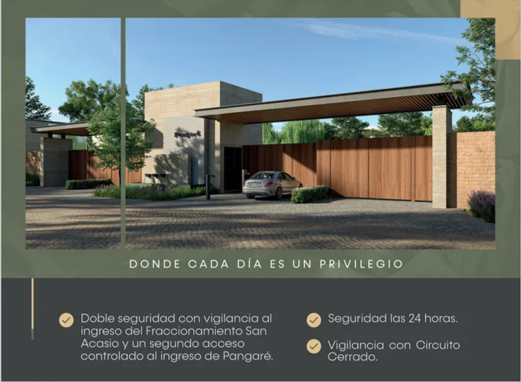 Foto 4 de TERRENO EN VENTA EN FRACC. SAN ACASIO, CONDOMINIO PANGARE.
