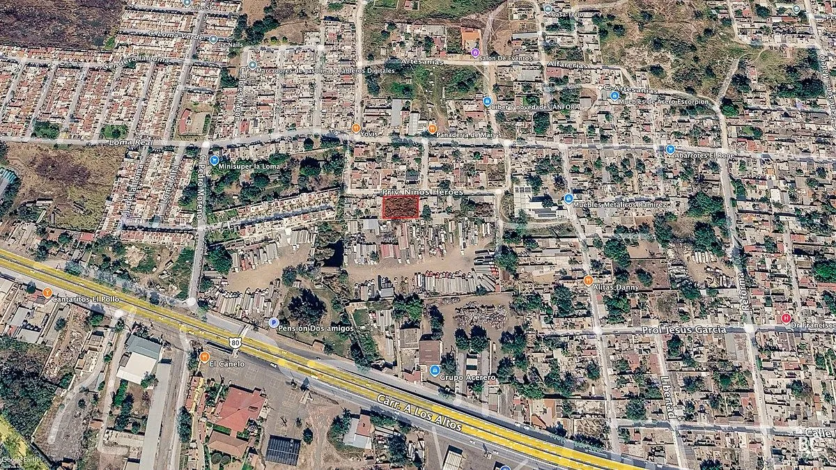 Foto 9 de Terreno en venta en Tateposco | 1,080 m² con gran potencial de inversión