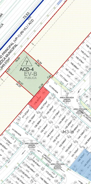 Foto 2 de TERRENO EN VENTA EN PUNTO SUR ESTE $3’490,000.00 pesos