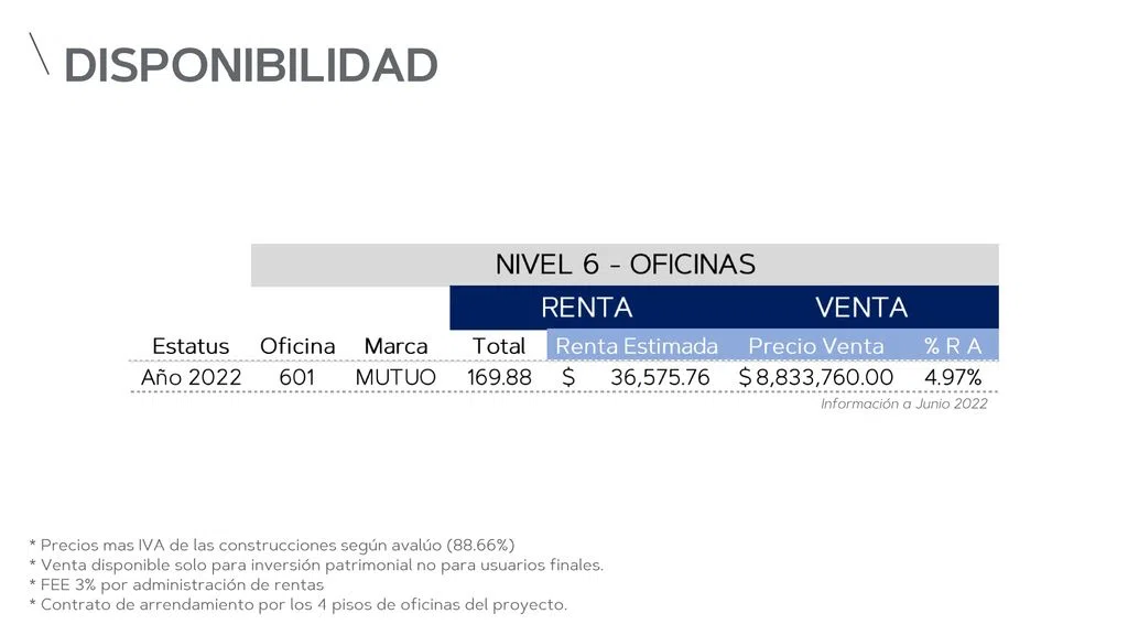 Foto 8 de Oficina en Venta en Leben Providencia