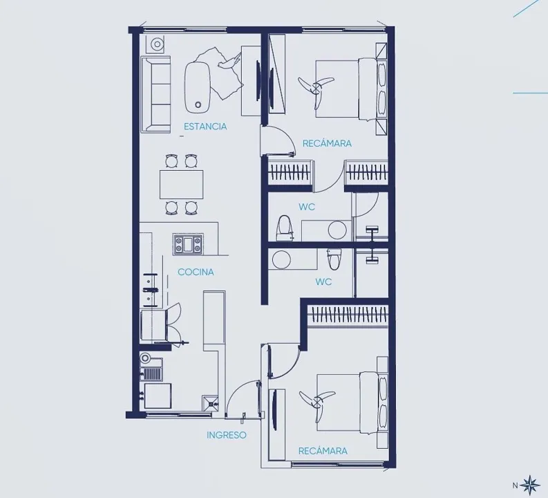 Foto 6 de DEPARTAMENTO EN VENTA EN CIUDAD GRANJA, ZAPOPAN, JAL, CITÁ