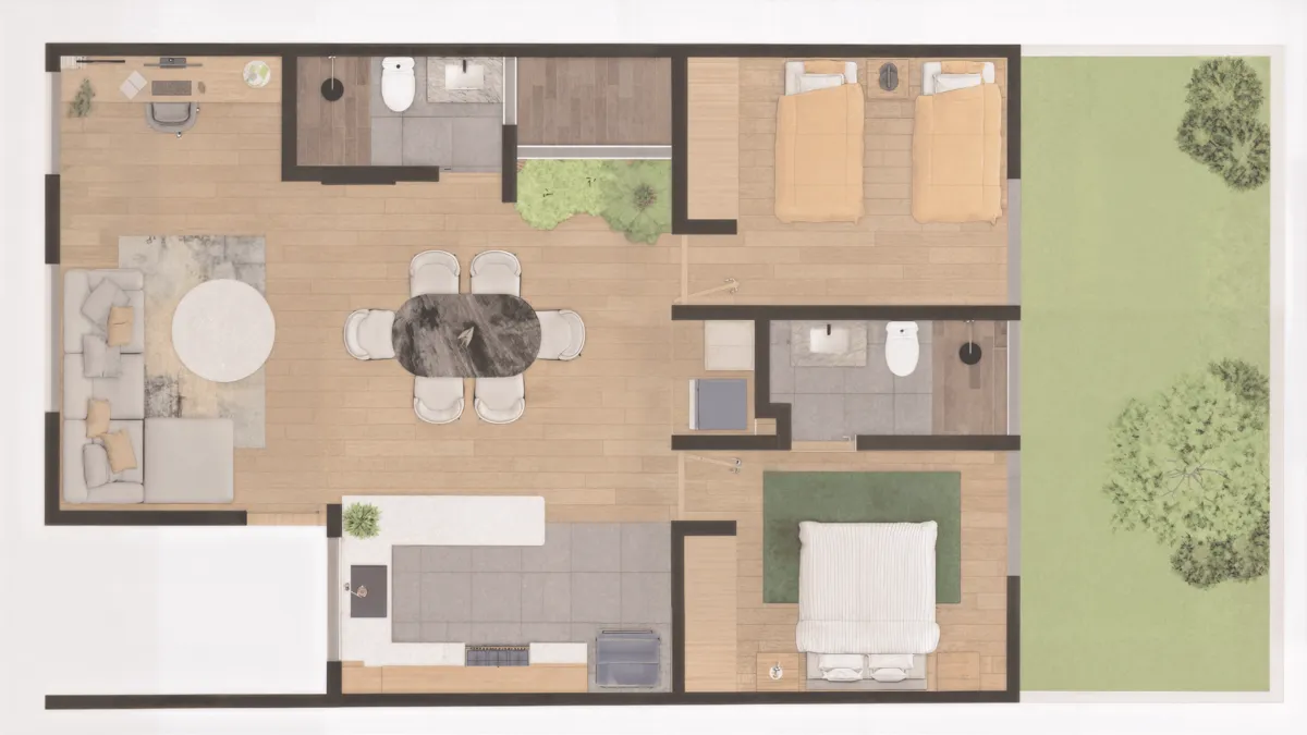 Foto 9 de Departamento en Venta en Real Center - Santa Margarita 1A