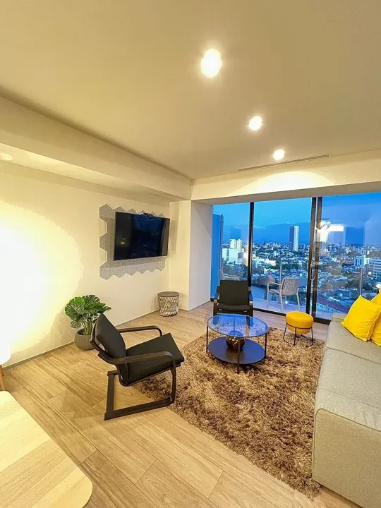 Foto 7 de PENTHOUSE AMUEBLADO EN VENTA O RENTA EN TORRE LATITUD, PRADOS PROVIDENCIA, GDL.