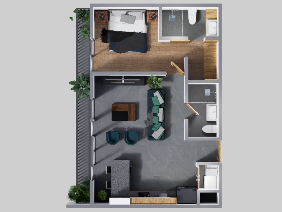 Foto 3 de Departamento en venta en Calzada Circunvalación Poniente, Granja, Zapopan