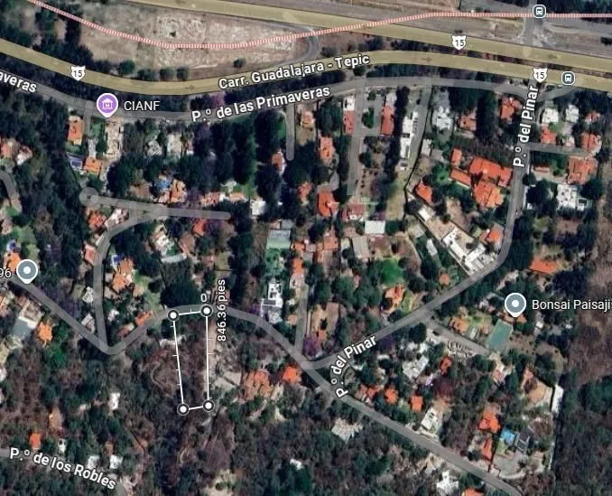 TERRENO EN VENTA EN FRACC. RESIDENCIAL PINAR DE LA VENTA