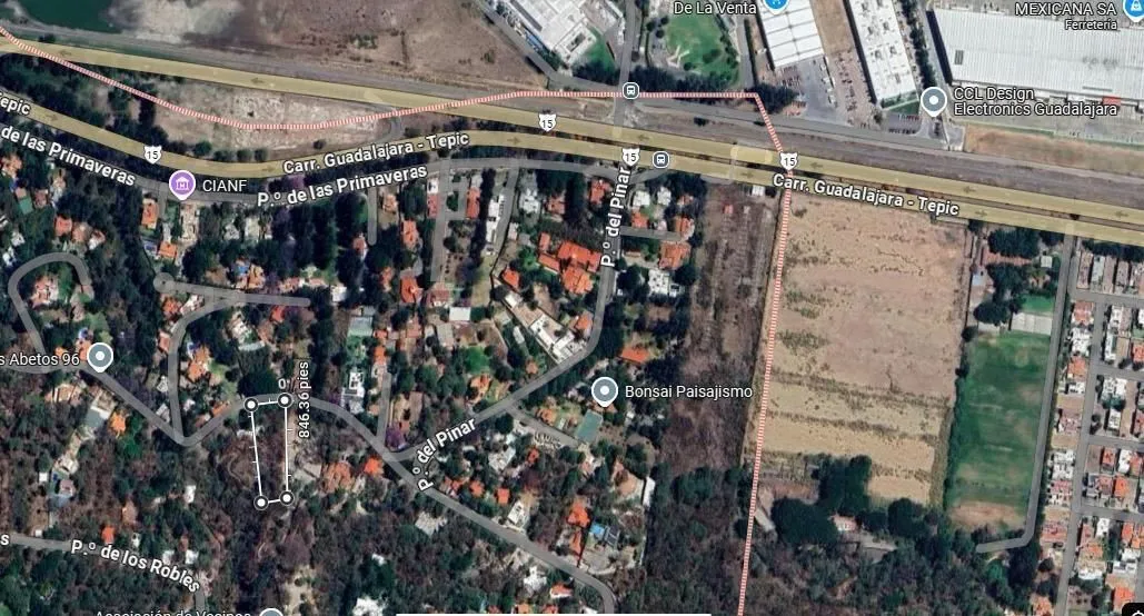 Foto 2 de TERRENO EN VENTA EN FRACC. RESIDENCIAL PINAR DE LA VENTA
