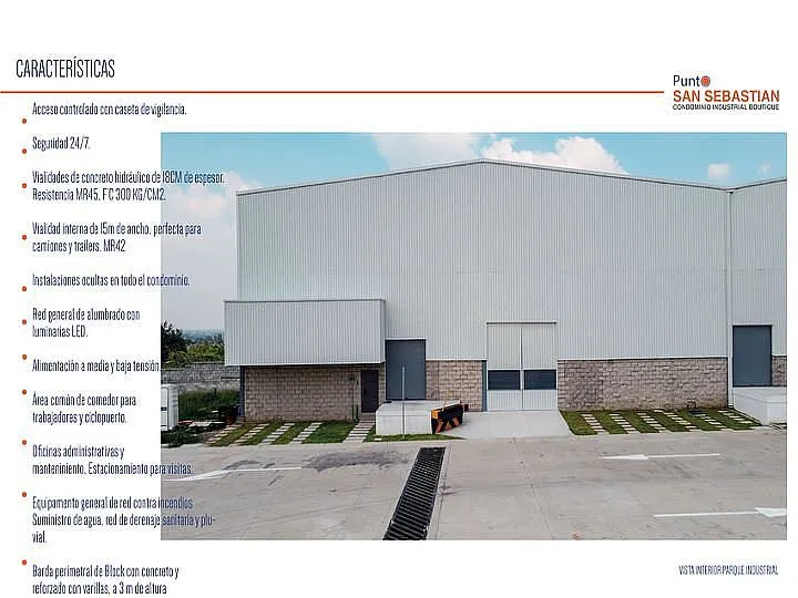 Foto 4 de BODEGA  EN VENTA   Parque Industrial Punto San Sebastián