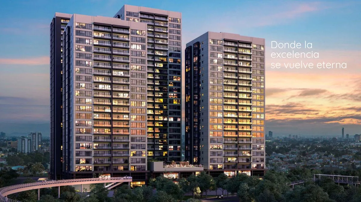 Departamento en Pre -Venta en condominio sobre Av. México, Zapopan,IQONO