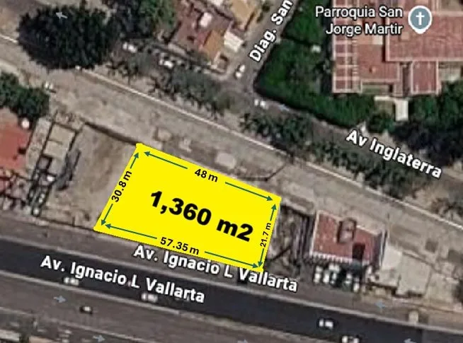 Terreno en venta en Av. Vallarta, Vallarta San Jorge, Guadalajara