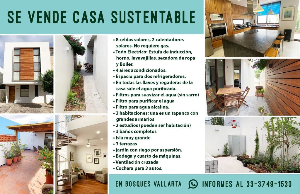 Casa sustentable en Venta, hermosa cocina