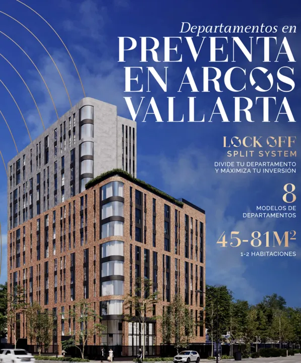 Foto 3 de 🏷️ Departamento en Venta en Arcos Vallarta, Guadalajara