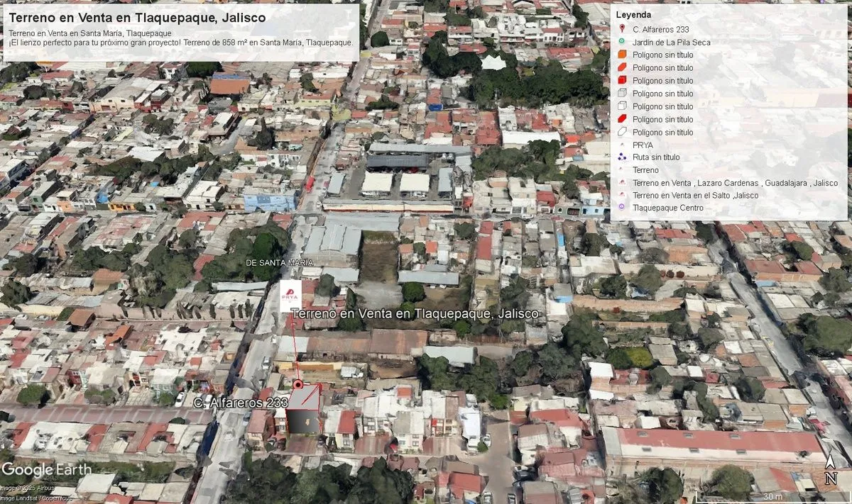 Terreno en Venta en Tlaquepaque, Jalisco