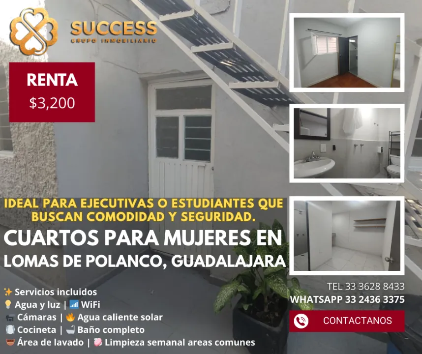 Casa en renta en lomas de polanco, Lomas de Polanco, Guadalajara
