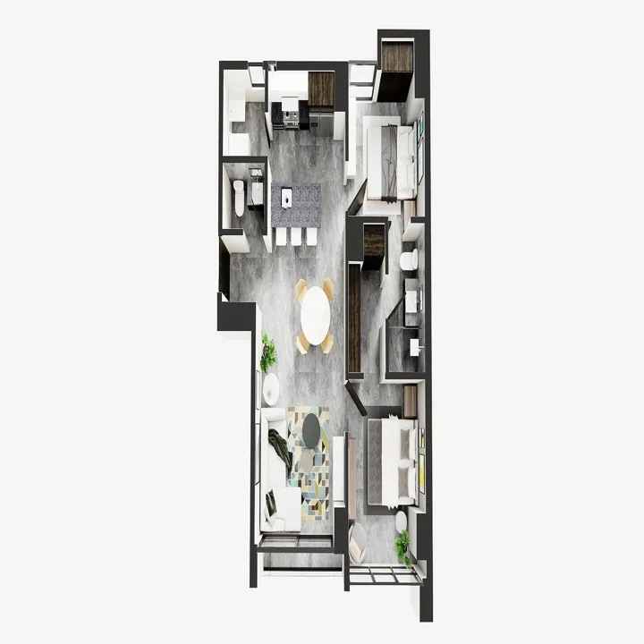 Foto 2 de Departamento en Venta en Luxia Justo Sierra Guadalajara