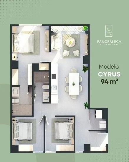 Foto 8 de Panorámica Mirador Residencial – Departamentos en Preventa frente a la Barranca