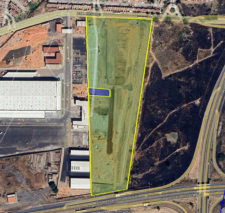 Terreno industrial venta, El Moral, Guadalajara. | ITV-OP196.