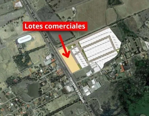 Terreno en venta frente a la VFG en Tlajomulco de Zuñiga