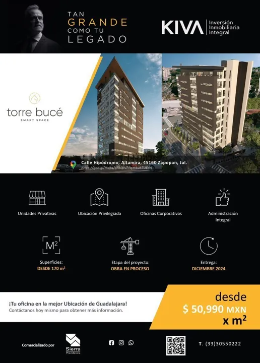 Foto 3 de Oficinas en venta en Américas - Torre Bucé Oficina 1004