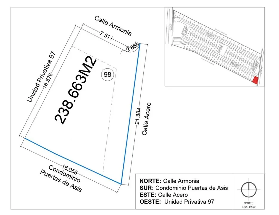 Foto 6 de Terreno 98 en Venta  Cantares Residencial Zona Rinconada del Bosque