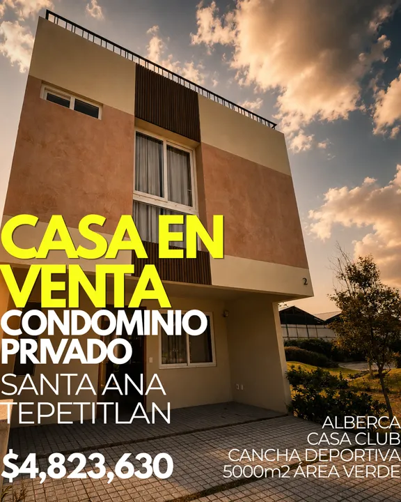Estrena casa en Santa Ana Tepetitlán