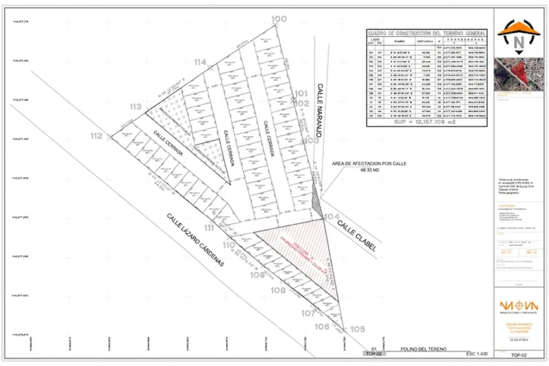 Terreno en venta en Calle Lázaro Cárdenas, Jauja, Tonalá