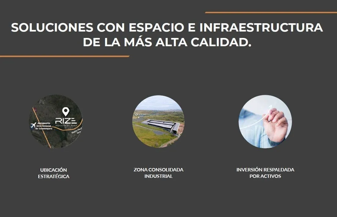 Foto 4 de LOTE EN PREVENTA EN PARQUE INDUSTRIAL RIZE, EL SALTO JALISCO